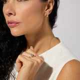 9ct Yellow Gold Tear Drop Stud Earrings