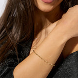 9ct Yellow Gold Marine Link Bracelet