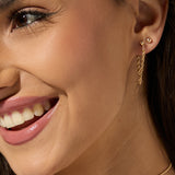 9ct Yellow Gold Rope Earrings