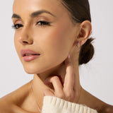 9ct Yellow Gold 0.27ct Diamond Earrings