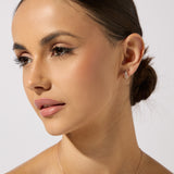 9ct Yellow Gold 0.27ct Diamond Earrings