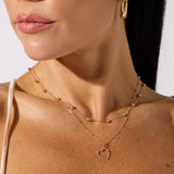 9ct Yellow Gold Twisted Heart Pendant