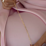 9ct Yellow Gold Solid Gold Paperclip Bracelet