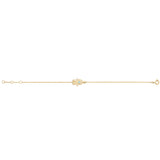 9ct Yellow Gold Hamsa Bracelet