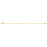9ct Yellow Gold 7.5" Rosary Bracelet