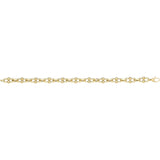 9ct Yellow Gold Bubble Link Bracelet