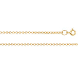 9ct Yellow Gold Belcher Chain