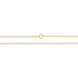 9ct Yellow Gold Flat Curb Chain