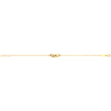 9ct Yellow Gold Triple Interlocking Circle Bracelet