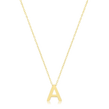 9ct Yellow Gold Initial Necklace