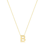 9ct Yellow Gold Initial Necklace