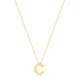 9ct Yellow Gold Initial Necklace