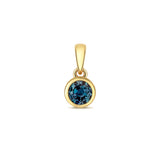 9ct Yellow Gold 0.30ct Alexandrite Pendant