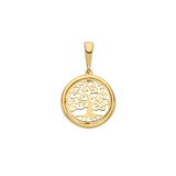 9ct Yellow Gold Tree of Life Pendant